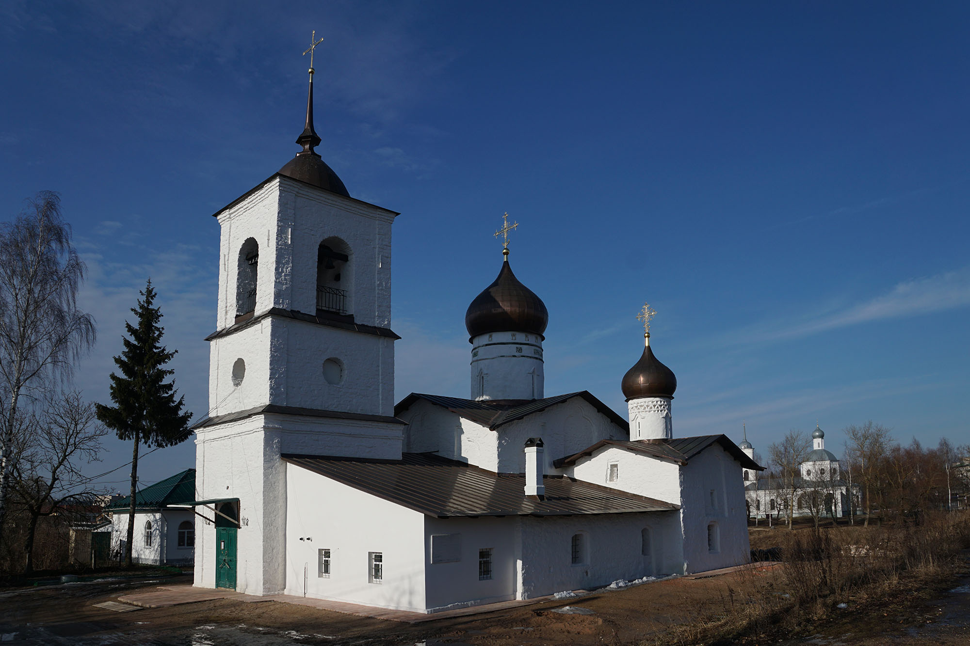 Троицкий собор Псковской области город остров